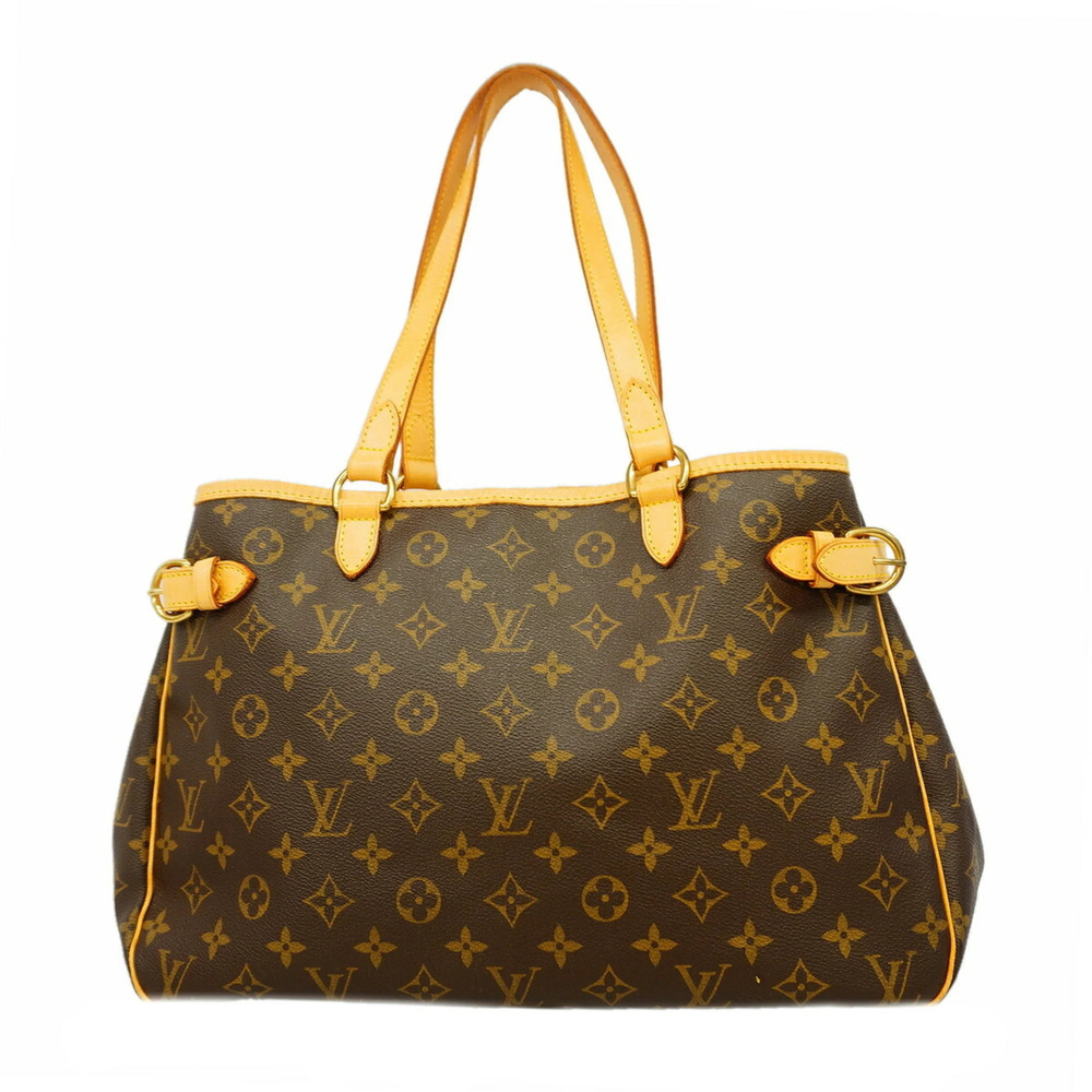 Louis Vuitton Monogram Batignolles Horizontal Tote Bag M51154 Brown Women's P...